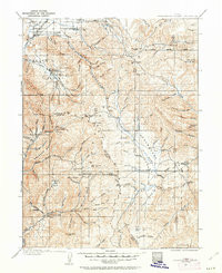 STRAWBERRY VALLEY, UT HISTORICAL MAP GEO