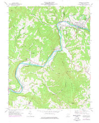 ALDERSON, WV HISTORICAL MAP GEOPDF 7.5X7