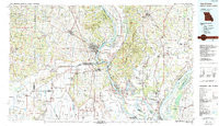 CAPE GIRARDEAU, MO-IL-KY HISTORICAL MAP