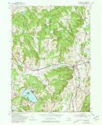 HILLSDALE, NY HISTORICAL MAP GEOPDF 7.5X