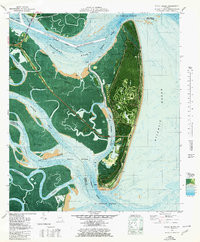 JEKYLL ISLAND, GA HISTORICAL MAP GEOPDF