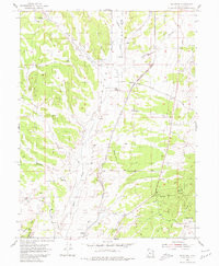 MCINTYRE, UT HISTORICAL MAP GEOPDF 7.5X7