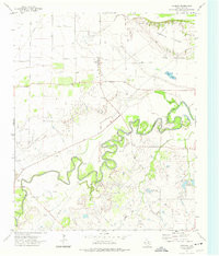 CHARLIE, TX HISTORICAL MAP GEOPDF 7.5X7.