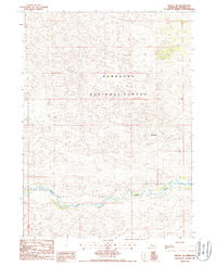 HALSEY SW, NE HISTORICAL MAP GEOPDF 7.5X