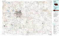 LINCOLN, NE HISTORICAL MAP GEOPDF 30X60