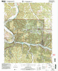 NEWBURG, MO HISTORICAL MAP GEOPDF 7.5X7.