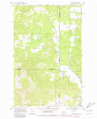 TWEEDIE, WA-ID HISTORICAL MAP GEOPDF 7.5