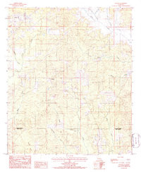 WESTON, LA HISTORICAL MAP GEOPDF 7.5X7.5