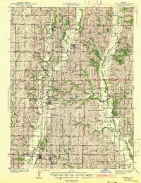 PARNELL, MO HISTORICAL MAP GEOPDF 15X15