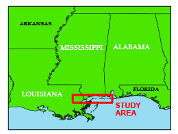 LAKE PONTCHARTRAIN, LA TO MOBILE BAY, AL