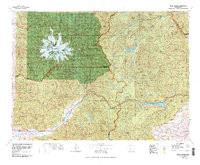 MOUNT RAINIER, WA HISTORICAL MAP GEOPDF