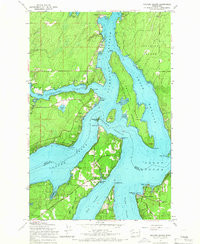 SQUAXIN ISLAND, WA HISTORICAL MAP GEOPDF