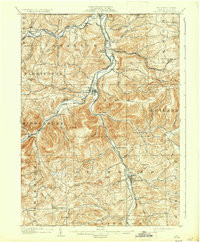 TIOGA, PA-NY HISTORICAL MAP GEOPDF 15X15
