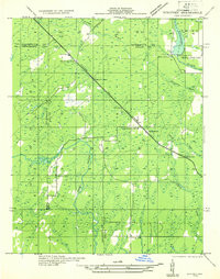 WOODLAWN, MI HISTORICAL MAP GEOPDF 7.5X7