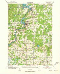 CORNELL, WI HISTORICAL MAP GEOPDF 15X15