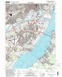 WILMINGTON SOUTH, DE-NJ HISTORICAL MAP G