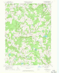 LITTLE MEADOWS, PA-NY HISTORICAL MAP GEO