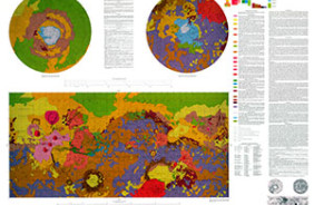 GEOLOGIC MAP OF MARS, 1978 EDITION