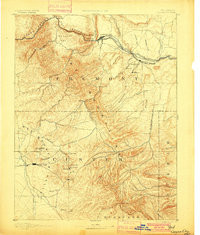 CANON CITY, CO HISTORICAL MAP GEOPDF 30X