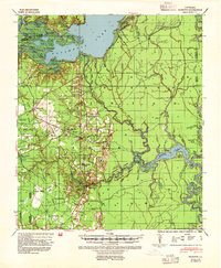 BUCKEYE, LA HISTORICAL MAP GEOPDF 15X15