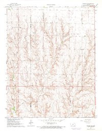 FOWLER SE, KS HISTORICAL MAP GEOPDF 7.5X