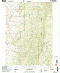 MAPLETON, ID HISTORICAL MAP GEOPDF 7.5X7