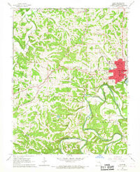 UNION, MO HISTORICAL MAP GEOPDF 7.5X7.5