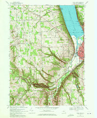ITHACA WEST, NY HISTORICAL MAP GEOPDF 7.