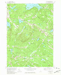 NORTHWOOD, NH HISTORICAL MAP GEOPDF 7.5X