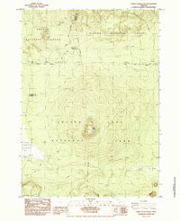 PUMICE DESERT EAST, OR HISTORICAL MAP GE