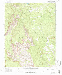ROGER PEAK, UT HISTORICAL MAP GEOPDF 7.5