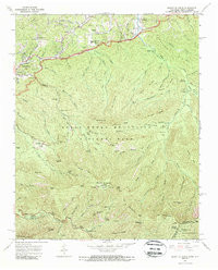 MOUNT LE CONTE, TN-NC HISTORICAL MAP GEO