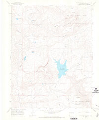 GROUNDHOG RESERVOIR, CO HISTORICAL MAP G