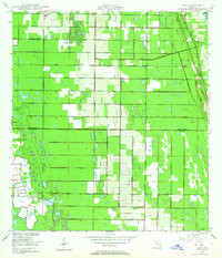OSLO, FL HISTORICAL MAP GEOPDF 7.5X7.5 G