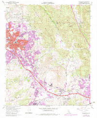 SAN MARCOS, CA HISTORICAL MAP GEOPDF 7.5