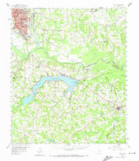 TATUM, TX HISTORICAL MAP GEOPDF 15X15 GR