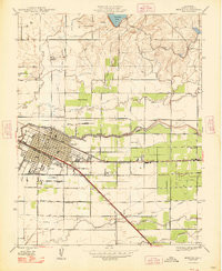 MERCED, CA HISTORICAL MAP GEOPDF 7.5X7.5