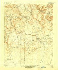 BERNAL, NM HISTORICAL MAP GEOPDF 30X30 G