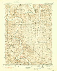 FLETCHER, MO HISTORICAL MAP GEOPDF 7.5X7