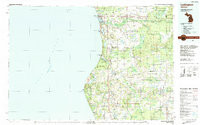 LUDINGTON, MI HISTORICAL MAP GEOPDF 30X6