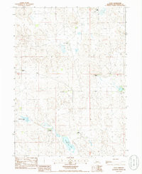 FLATS, NE HISTORICAL MAP GEOPDF 7.5X7.5