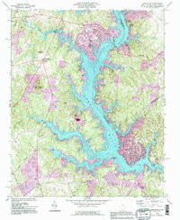 LAKE WYLIE, SC-NC HISTORICAL MAP GEOPDF