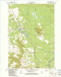 MERRILLAN, WI HISTORICAL MAP GEOPDF 7.5X