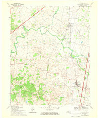 SONORA, KY HISTORICAL MAP GEOPDF 7.5X7.5