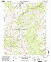 GEYSER PEAK, UT HISTORICAL MAP GEOPDF 7.