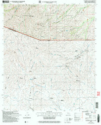 PAJARITO PEAK, AZ HISTORICAL MAP GEOPDF