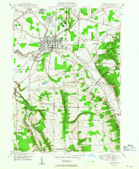 HAMBURG, NY HISTORICAL MAP GEOPDF 7.5X7.
