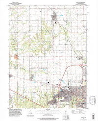 DUNLAP, IL HISTORICAL MAP GEOPDF 7.5X7.5