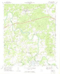 KINGSTON, GA HISTORICAL MAP GEOPDF 7.5X7