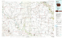 CARROLL, IA HISTORICAL MAP GEOPDF 30X60